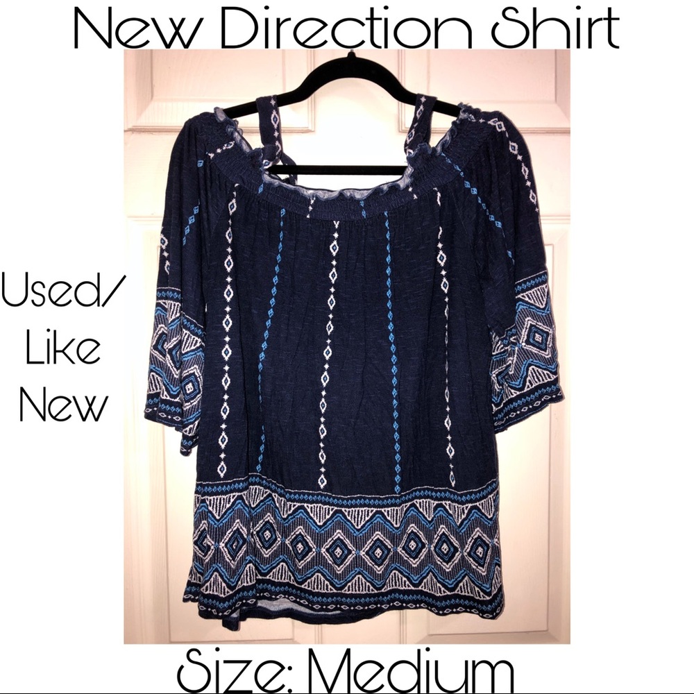 New Directions Tank top with sleeves Size Medium